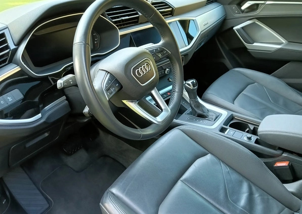 Audi Q3 cena 145000 przebieg: 55000, rok produkcji 2019 z Białystok małe 781